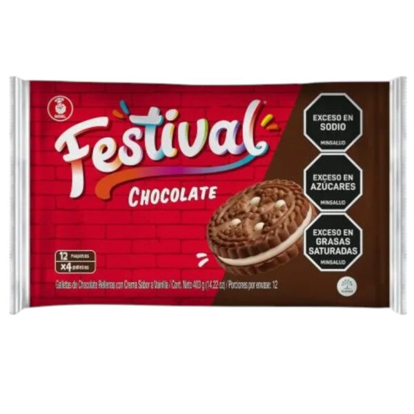 109 GALLETA FESTIVAL*4 S.CHOCOLATE*24