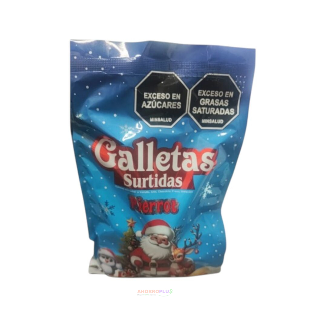 110 NVD GALLETA PIERROT BOLSA 24 175GR   Mayorista AhorroPlus