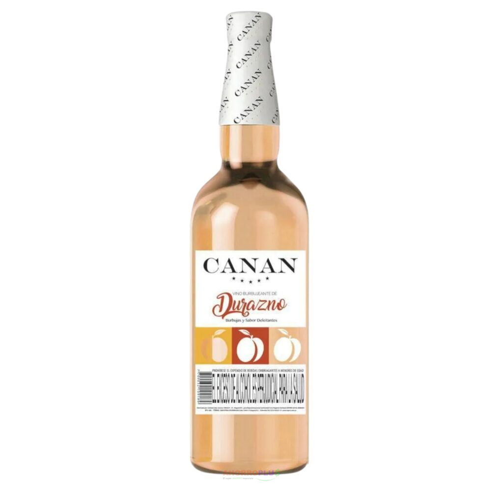 153 NVD VINO DURAZNO CANAN BT *12