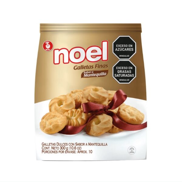 1783 NVD GALLETAS NOEL MANTEQUILLA NVD 300GR CJ*12