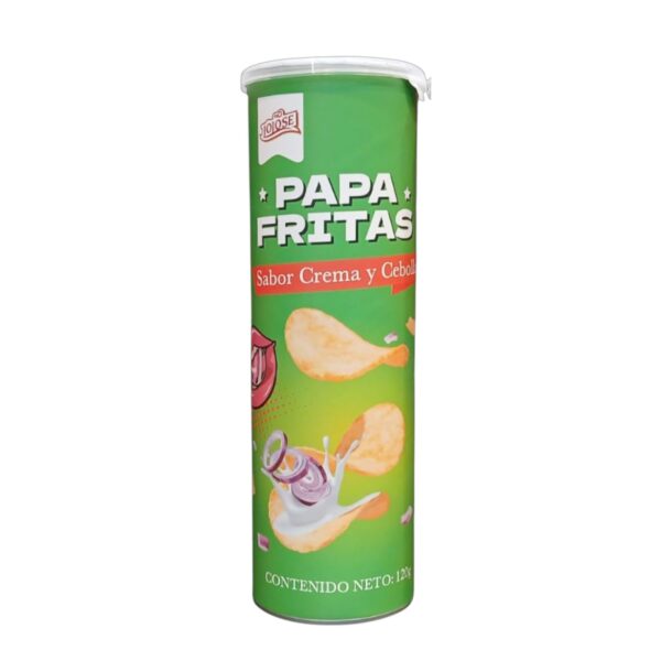 223 NVD PAPAS FRITAS JOJOSE S.CEBOLLA 120GR CJ*24