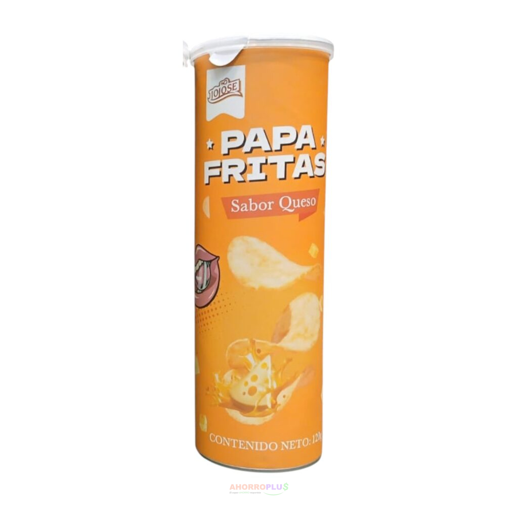 233 NVD PAPAS FRITAS JOJOSE S.QUESO 120GR CJ*24