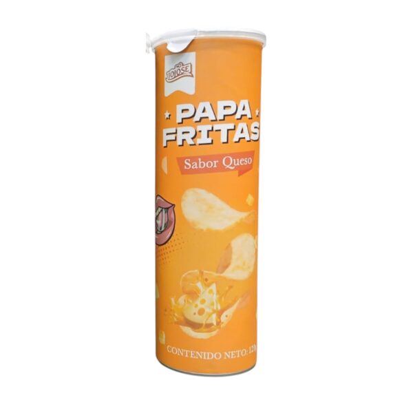 233 NVD PAPAS FRITAS JOJOSE S.QUESO 120GR CJ*24