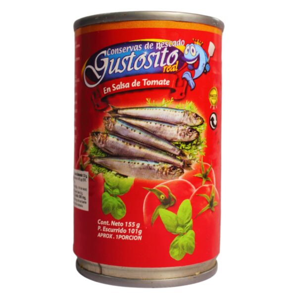 237 SARDINA GUSTOSITA TOMATE 155GR CJ*50