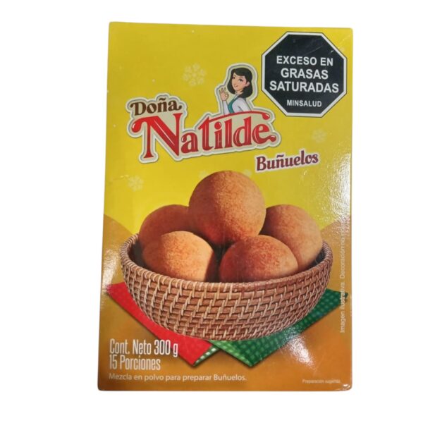 2687 MEZCLA PARA BUÑUELOS DOÑA NATILDE 300GR CJ*20