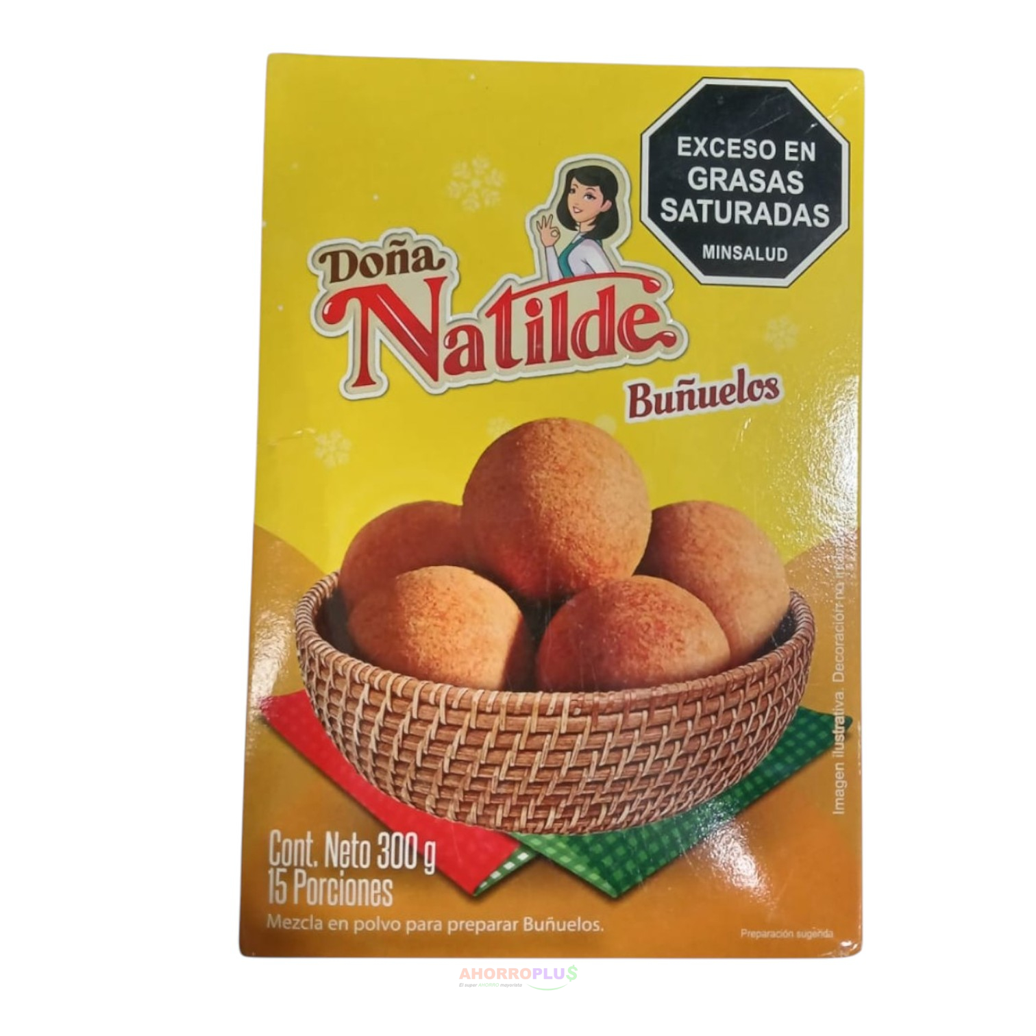 2687_MEZCLA PARA BUÑUELOS DOÑA MATILDE 300GR CJ_20 (1) 2687 MEZCLA PARA BUÑUELOS DOÑA NATILDE 300GR CJ*20