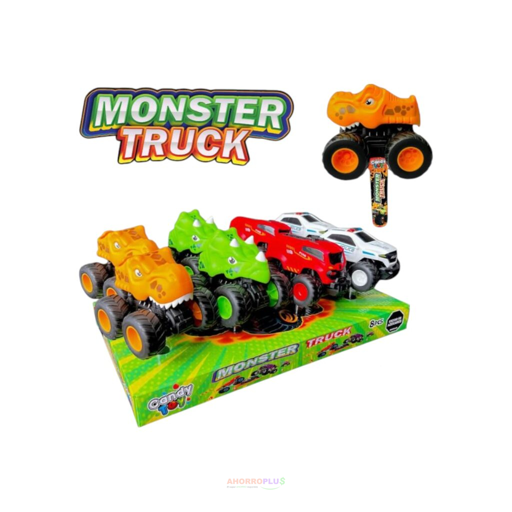 2942 CANDY TOY MONSTER TRUCK 12GR   Mayorista AhorroPlus