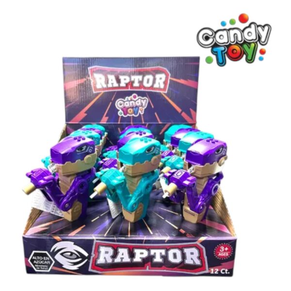 2947 CANDY TOY RAPTOR BBB UNIDAD