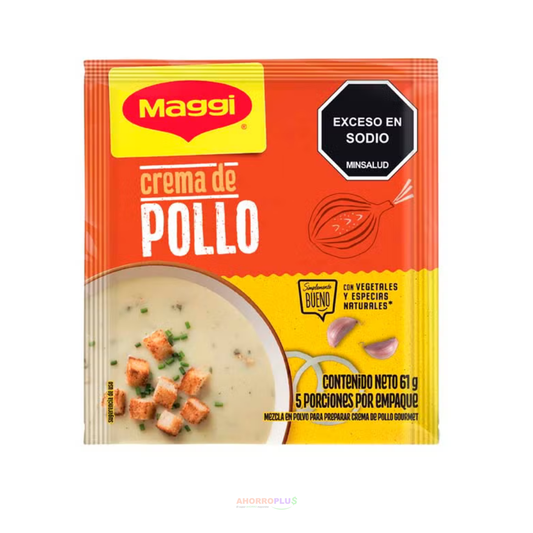 3104 CREMA DE POLLO MAGGI 75GR CJ24 - Mayorista AhorroPlus 3104 CREMA DE POLLO MAGGI 75GR CJ24 Mayorista AhorroPlus