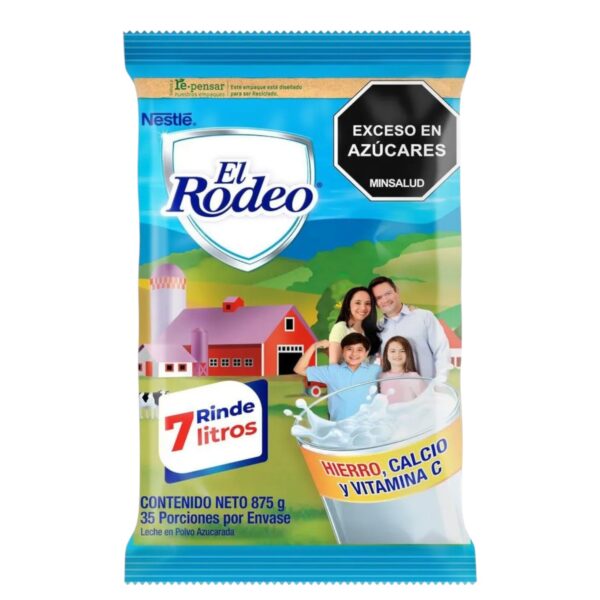 3116 LECHE EN POLVO RODEO 875GR CJ*12