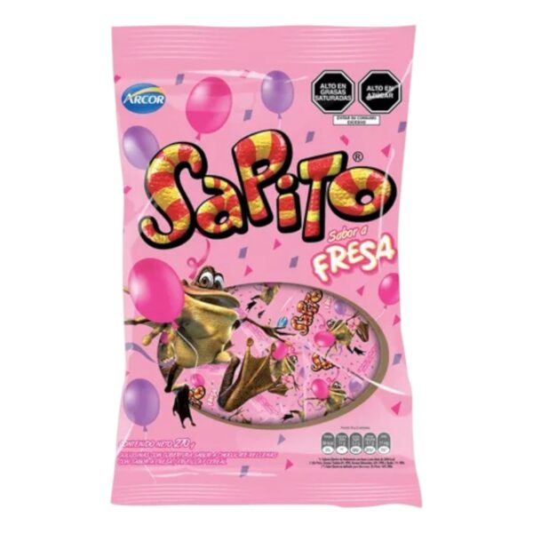 3132 SAPITOS FRESA 270G CJ*8