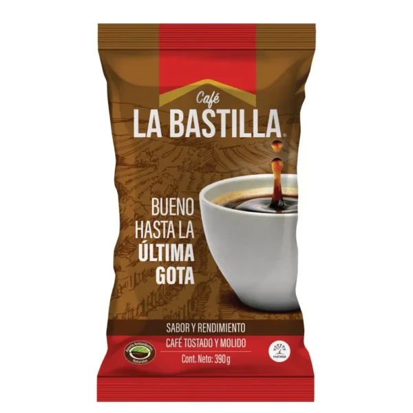 3162 CAFE LA BASTILLA FUERTE 390GR CJ*30