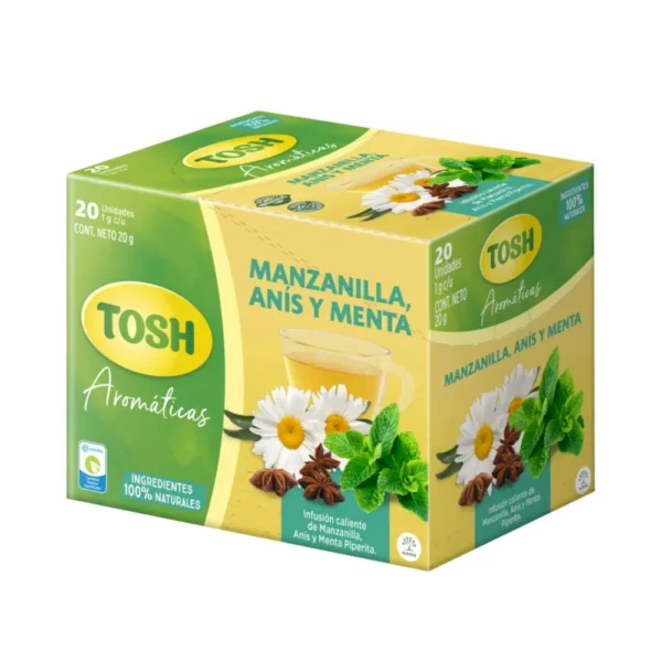 3165 AROMATICA TOSH MANZANILLA, ANIS Y MENTA*20*20