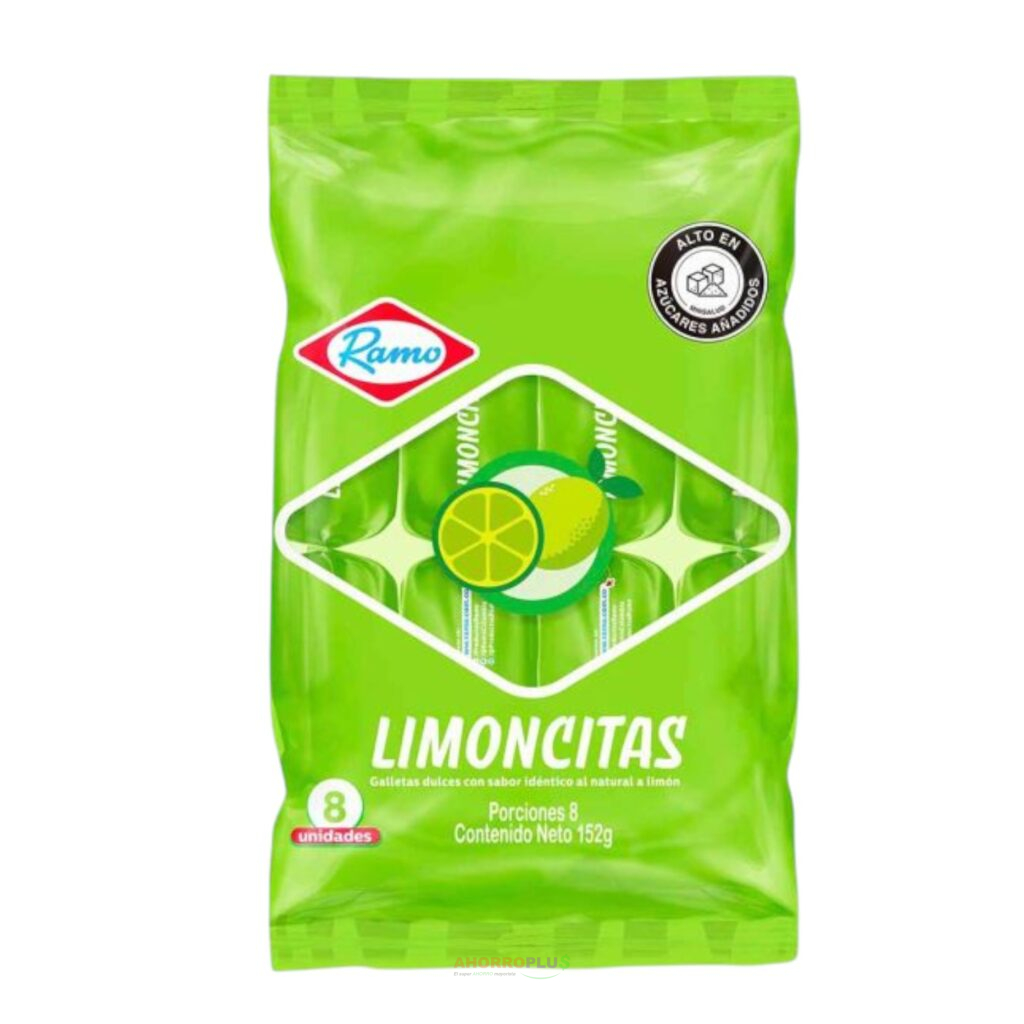 3169 GALLETAS LIMONCITAS*8 RAMO 152GR