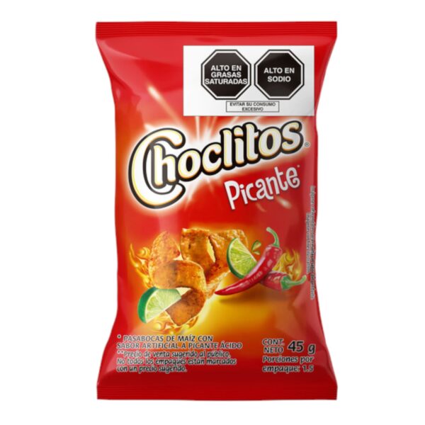 3183 CHOCLITOS PICANTE 45GR