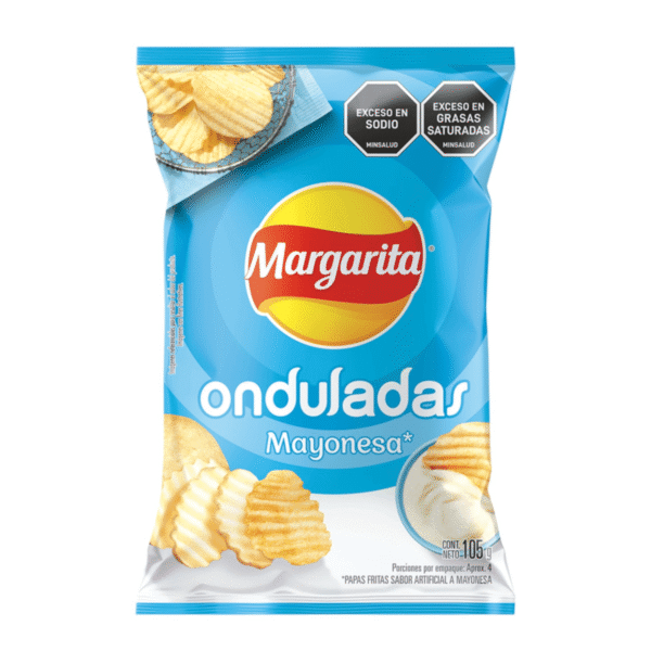 3213 PAPAS MARGARITA MAYONESA 105G