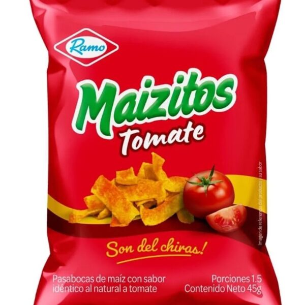 3289 MAIZITOS TOMATE 45GR