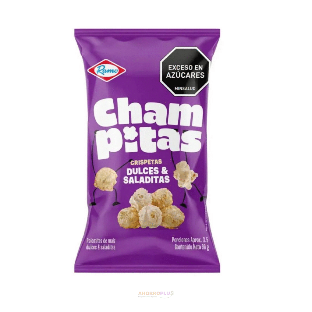 3375 CHAMPITAS DULCES & SALADITAS *90GR