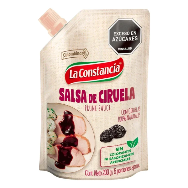 3407 SALSA DE CIRUELA LA CONSTANCIA *200GR CJ*24