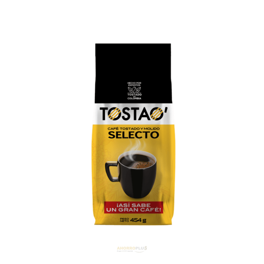 3445 CAFE TOSTAO Y MOLIDO SELECTO *425GR CJ*18