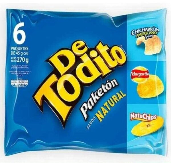 3458 DETODITO NATURAL 45GR *6UND