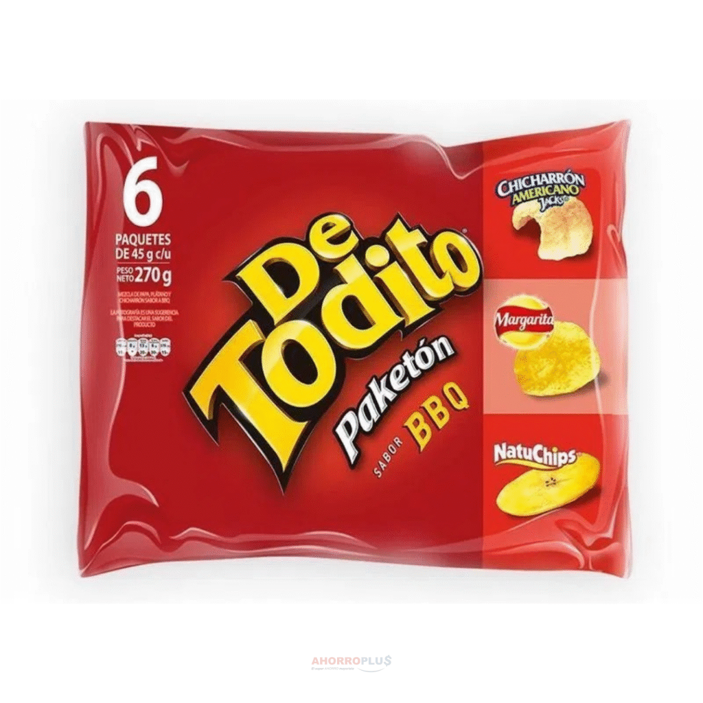 3463 DETODITO BBQ 45GR 6UND CJ*6