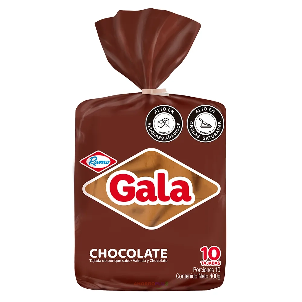 3484 GALA BLOQUE CHOCOLATE 10UND 400GR 3484 GALA BLOQUE CHOCOLATE *10UND *400GR
