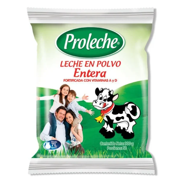 3510 LECHE EN POLVO PROLECHE *900GR CJ*12