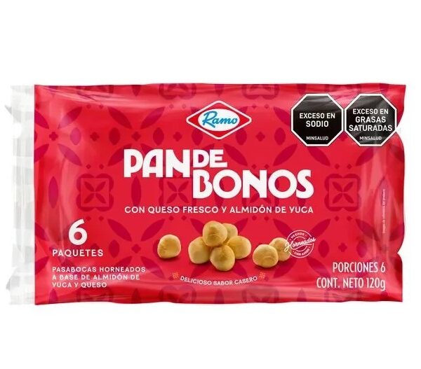 3553 PAN DE BONOS RAMO 6PAQ 120GR