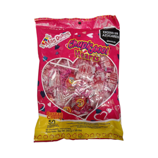 3570 CHUPETA CHUPIGOOL HEARTS *50UND CJ*50