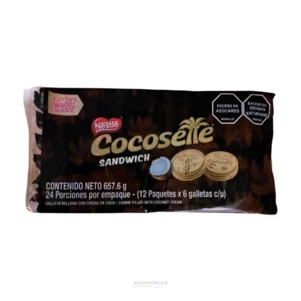 3580 GALLETA COCOSETTE SANDWICH *6 CJ*24