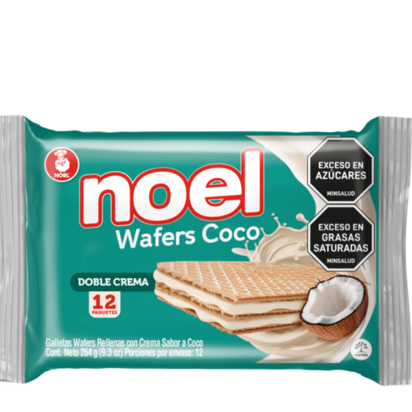 3616 GALLETA NOEL WAFER COCO 12 CJ*24