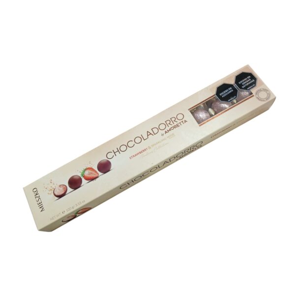 3624 CHOCOLADORRO STRAWBERRY & SPARKLING *100GR CJ*20