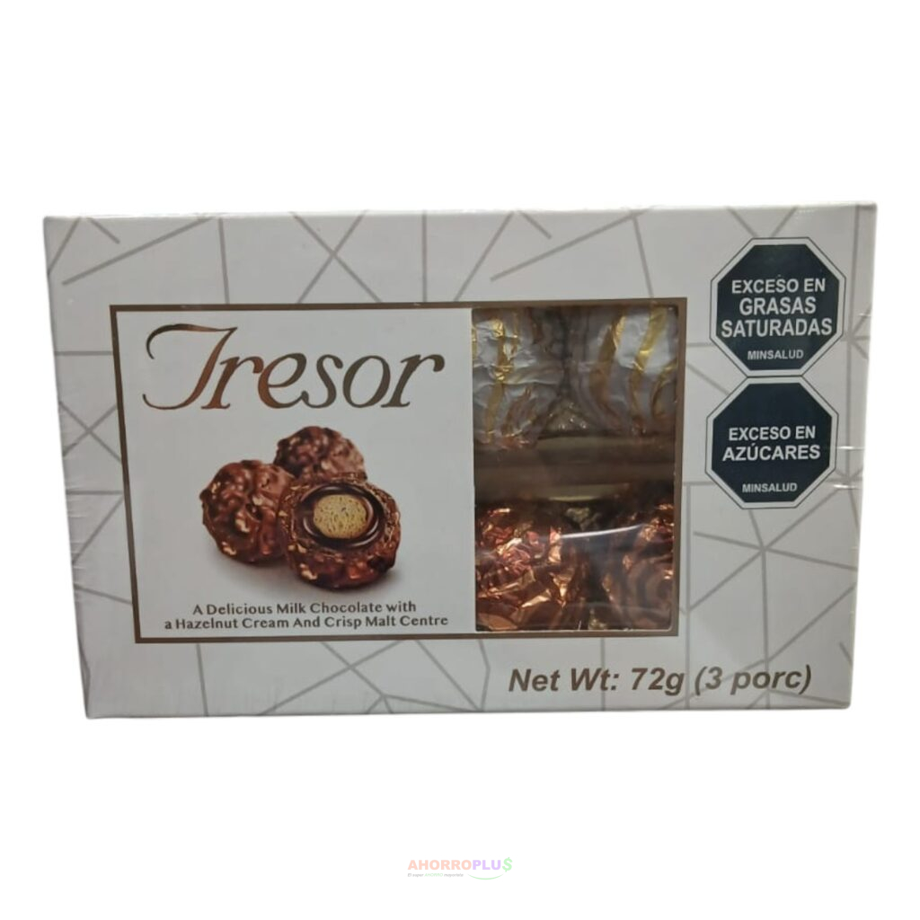 3630 CHOCOLATE TRESOR 72GR CJ*36