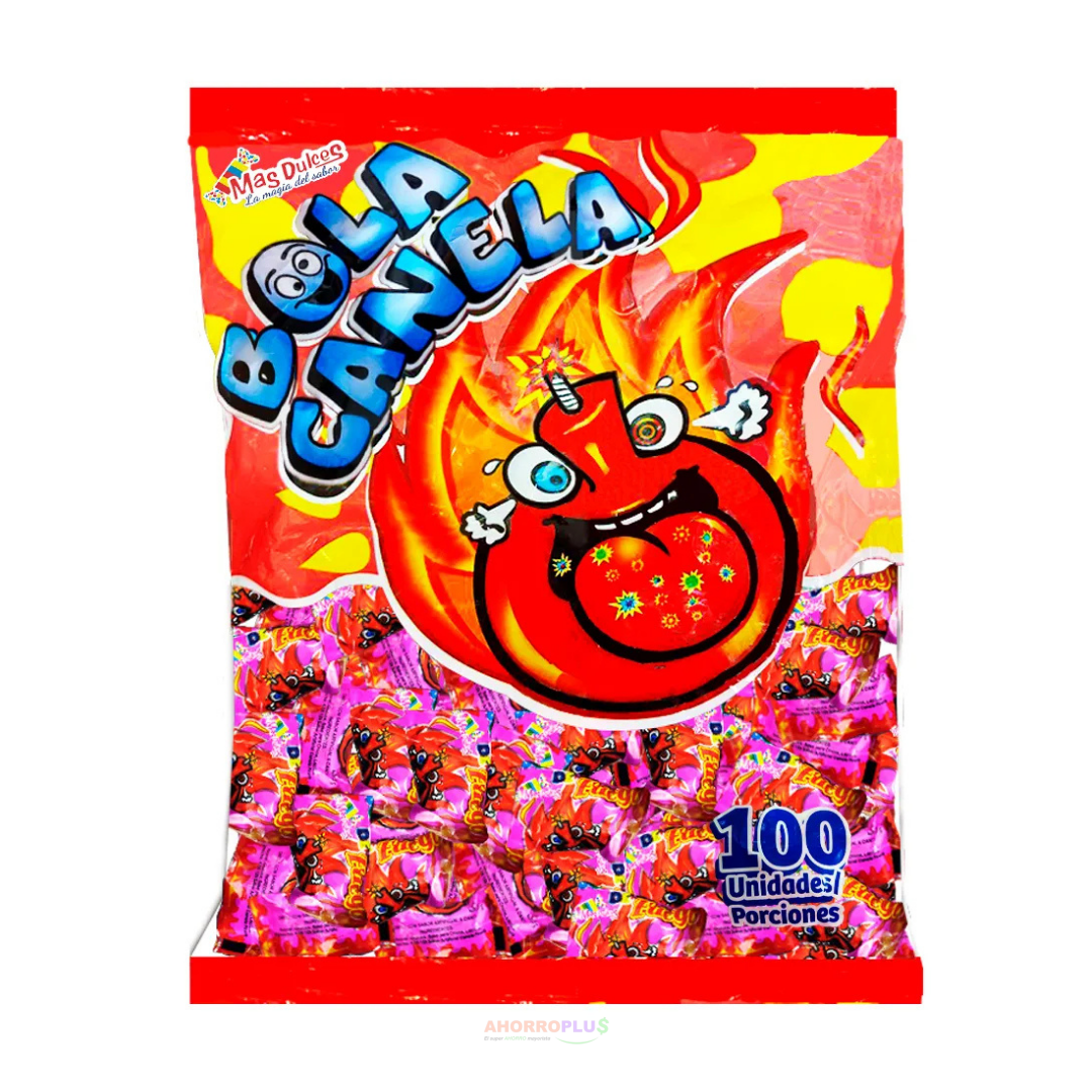 3655 CHICLE BOLA CANELA 100UND CJ24 - Mayorista AhorroPlus 3655 CHICLE BOLA CANELA *100UND CJ*24