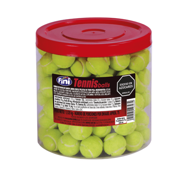 3678 CHICLE FINI PELOTA TENNIS TARRO *75UND CJ*6