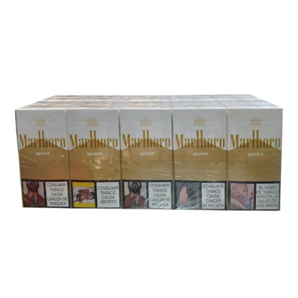 37 CIGARRILLO MARLBORO GOLD KS 10 CJ*50