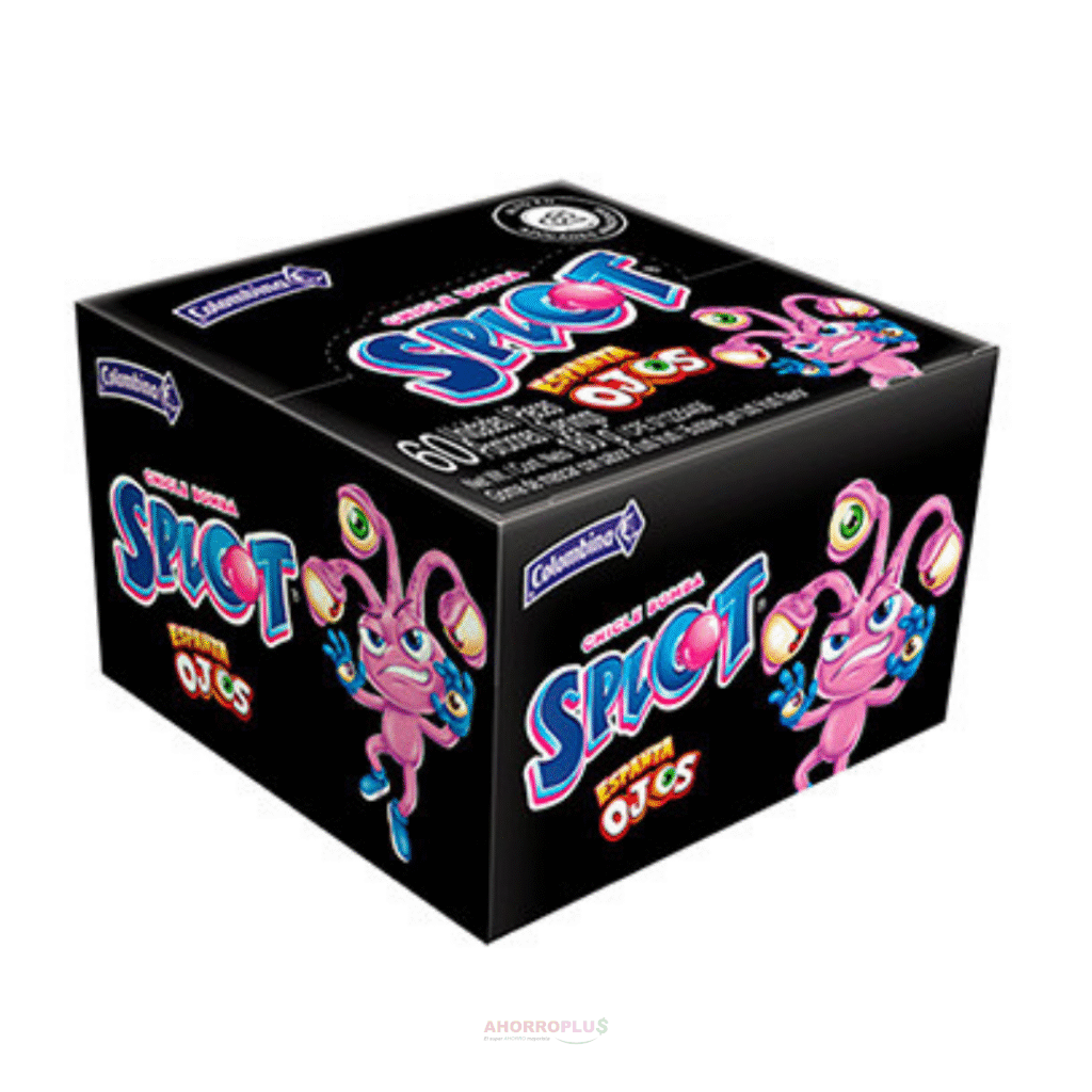 3747 CHICLE SPLOT ESPANTA OJOS *60UND CJ*24