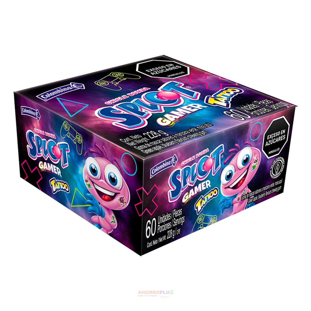 3749 CHICLE SPLOT GAMMER TATTOO 60UND CJ18 3749 CHICLE SPLOT GAMMER TATTOO *60UND CJ*18