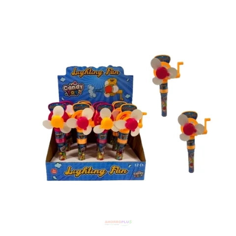 3770 CANDY TOY LIGHTING FAN UNIDAD *12GR CJ*12