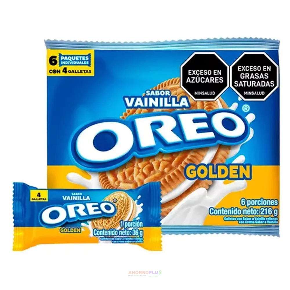 3812 GALLETA OREO GOLDEN6 CJ18 3812 GALLETA OREO GOLDEN*6 CJ*18