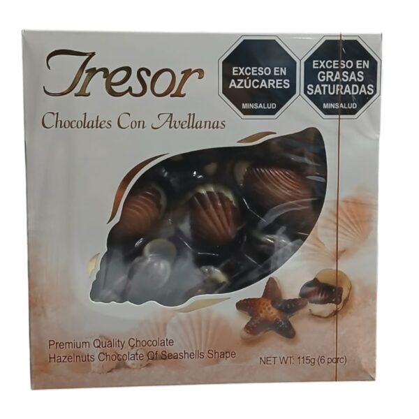 3819 CHOCOLATE TRESOR 115GR CJ*24