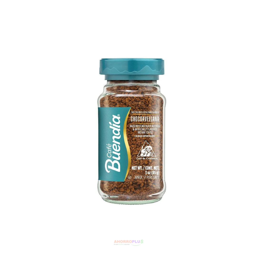 3833 CAFE BUENDIA CHOCOAVELLANA 85G CJ6 - Mayorista AhorroPlus 3833 CAFE BUENDIA CHOCOAVELLANA 85G CJ*6