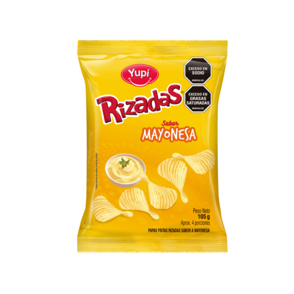 3883 RIZADAS SABOR MAYONESA *105GR CJ*20