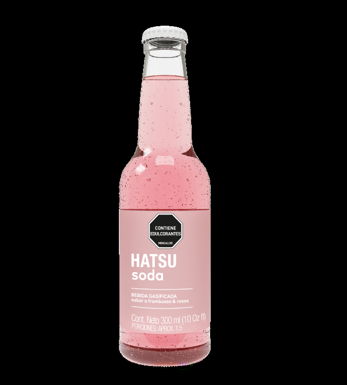 3901 SODA HATSU ROSADA *300ML CJ*6