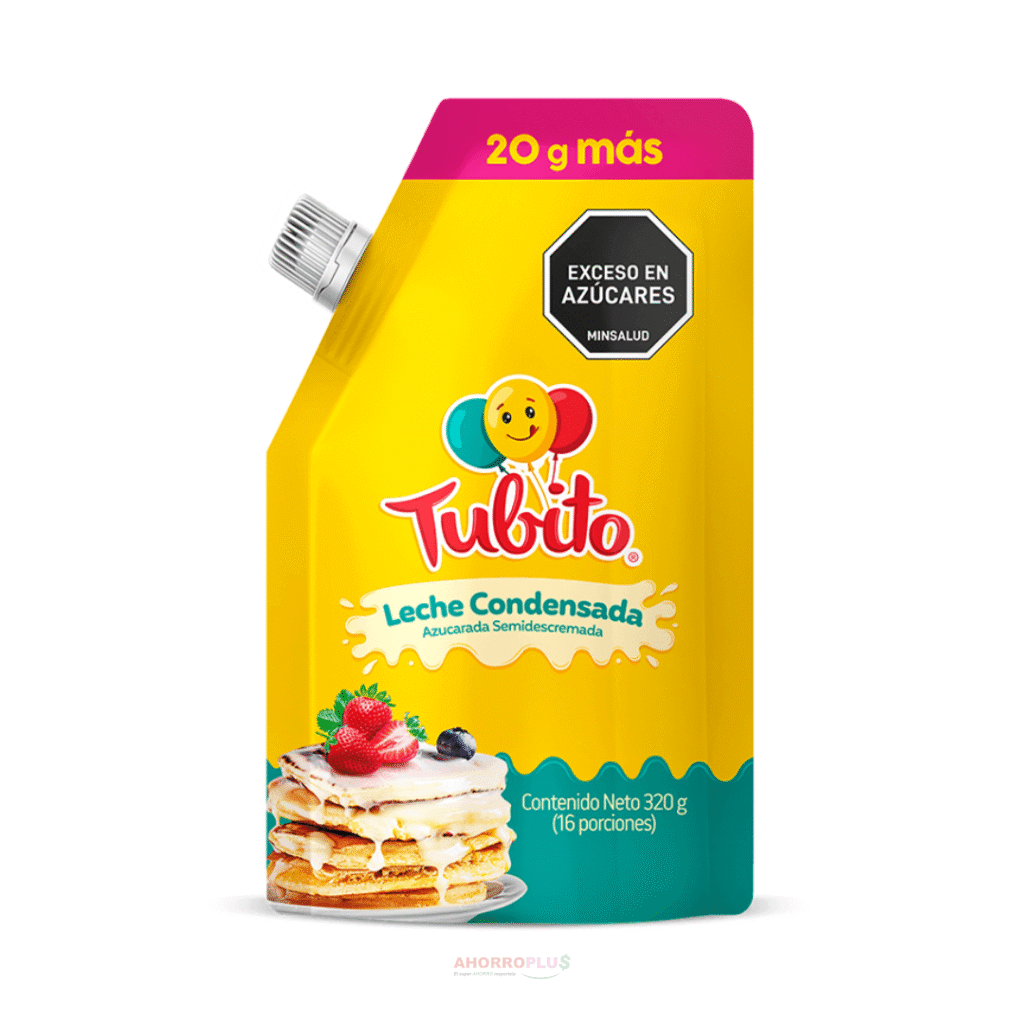 3922 LECHE CONDENSADA TUBITO *320GR CJ*24