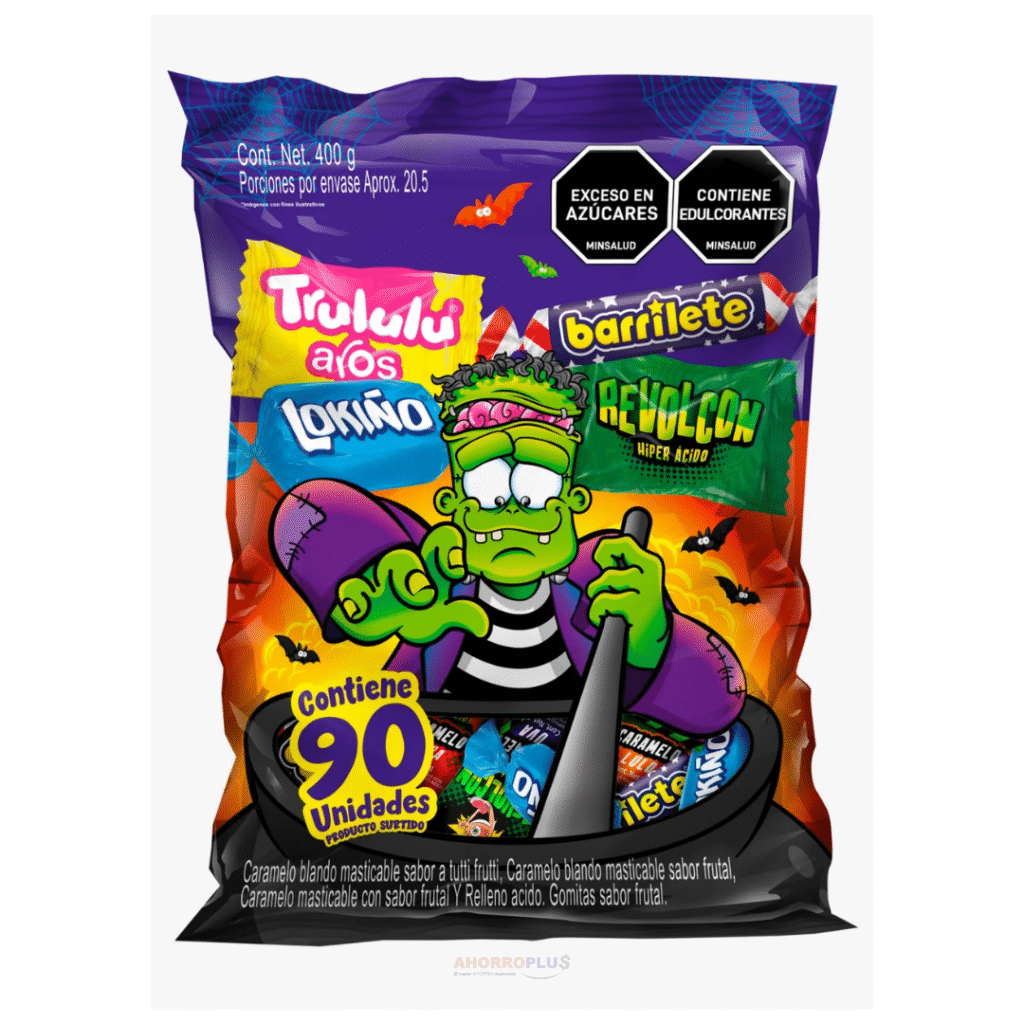 3937 PIÑATA HALLOWEEN SUPER 400GR*90 CJ*12
