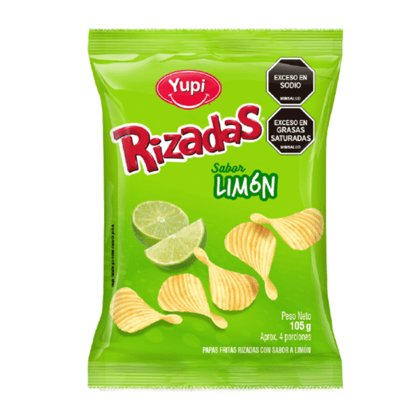3964 RIZADAS LIMON *105GR CJ*20