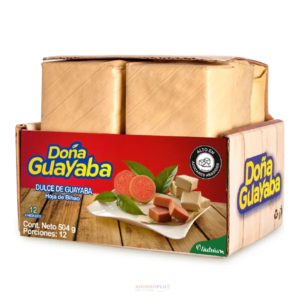 3995 DOÑA GUAYABA BOCADILLA TIPO BIHAO *12 504GR CJ*12