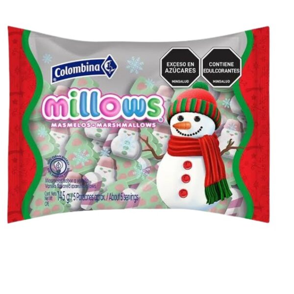 4014 NVD MASMELOS MILLOWS NAVIDEÑOS145GR CJ*12